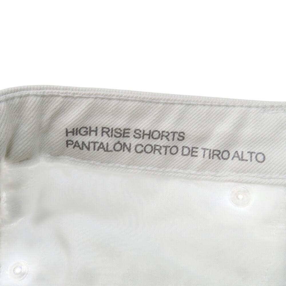 Wild Fable High Rise Shorts White Ripped Jean Shorts Cut Off Shorts Size 0 - Picture 5 of 8